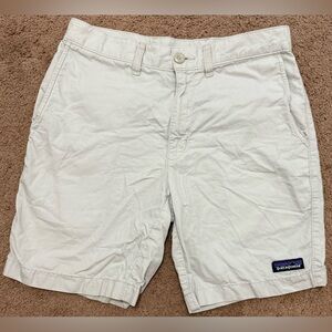 Patagonia Shorts Adult 28 Beige Khaki Organic Cotton Golf Hiking Outdoors Mens